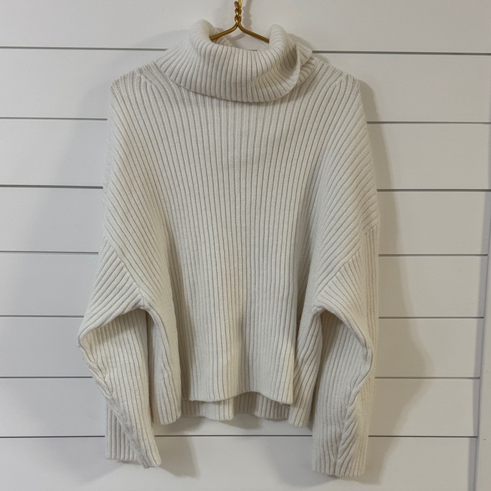 Cozy Cream Turtleneck Sweater